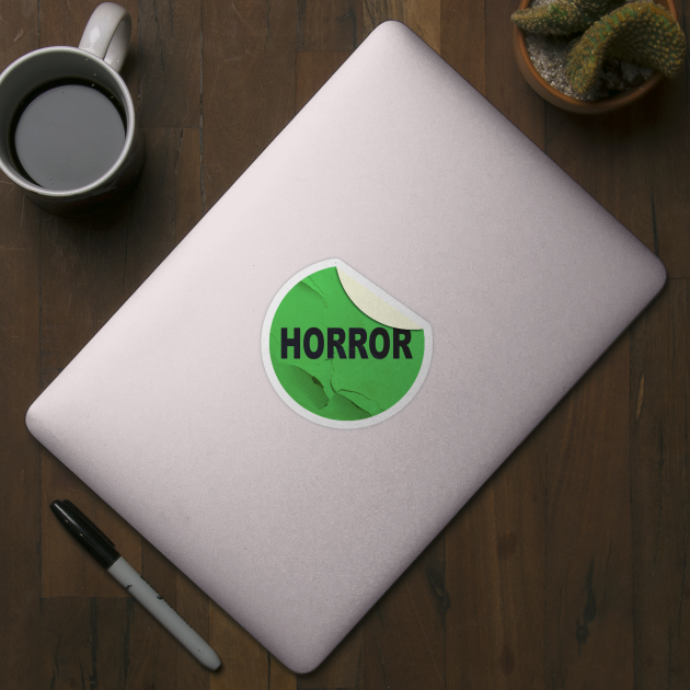 Horror VHS Rental Sticker by Reds94